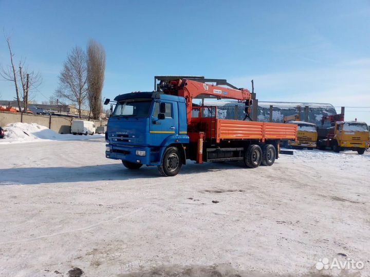 КАМАЗ 65117 с КМУ, 2012