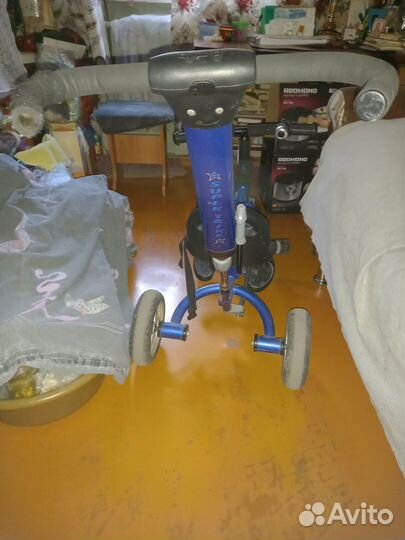 Детский велосипед с ручкой бу