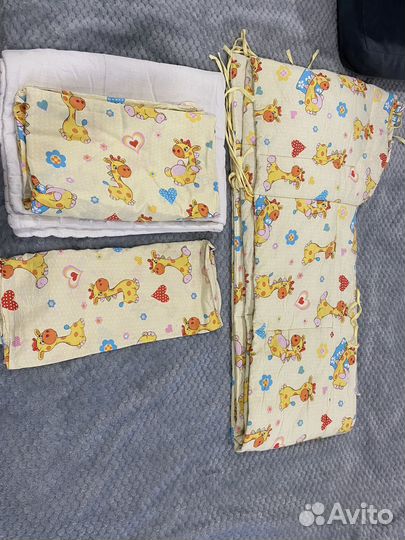 Бортики в детскую кроватку