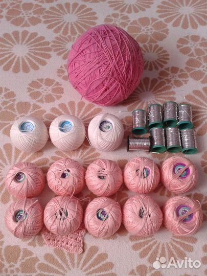 Пряжа, нитки, люрекс СССР