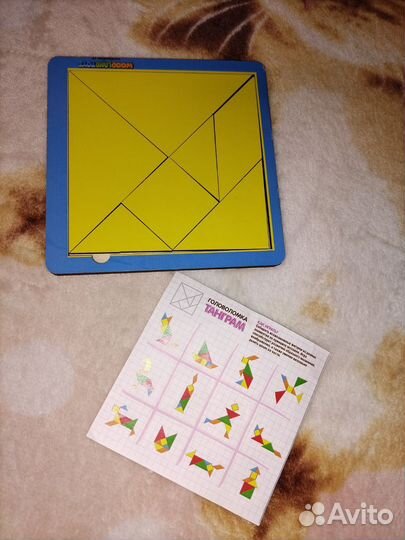 Головоломка Танграм развивающая игра