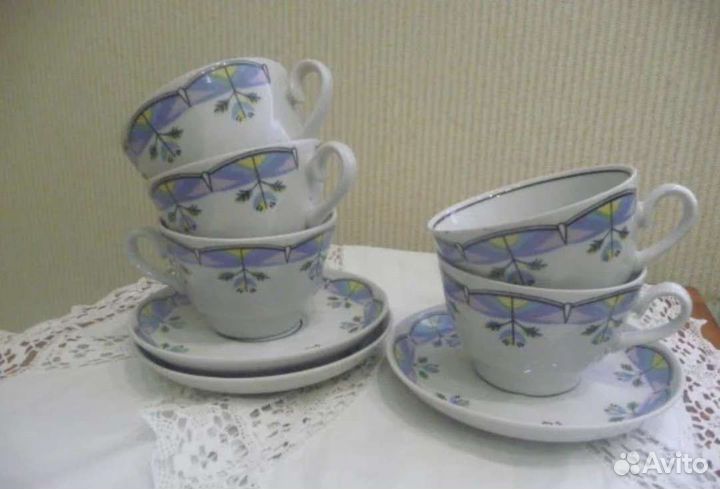 Чашка чайная пара Рига, Дулево