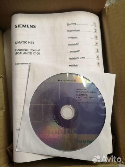 Коммутатор Siemens 6GK5116-0BA00-2AA3