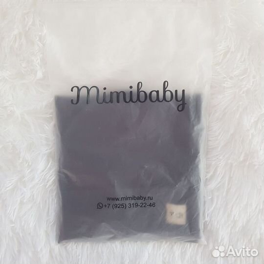 Шапка + снуд детские на малыша 1-2 года Mimibaby