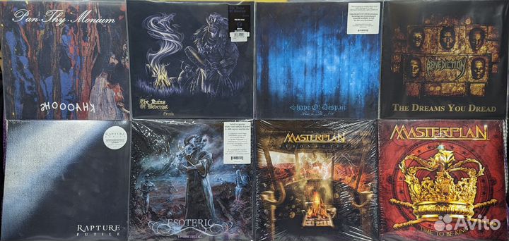 Виниловые пластинки Metal ч.2