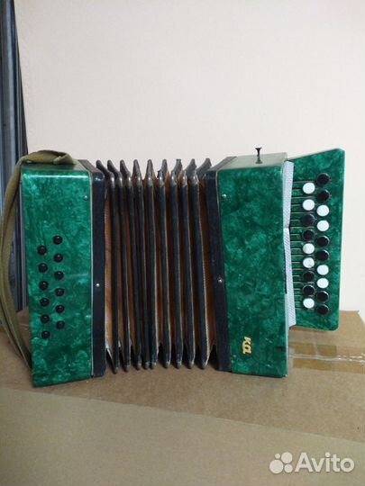 Гармонь мини для декора. Не рабочий