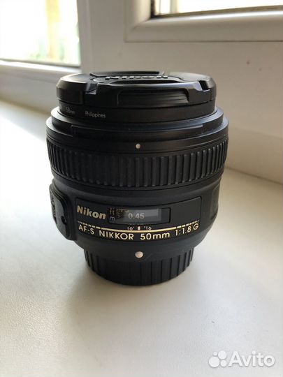 Объектив Nikon 50mm f/1.8G AF-S Nikkor
