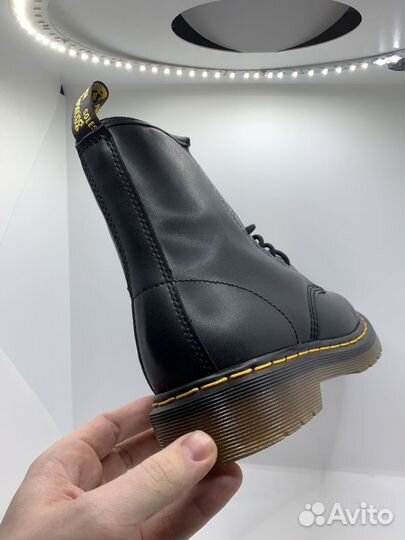 Зимние ботинки dr martens 1460 с мехом