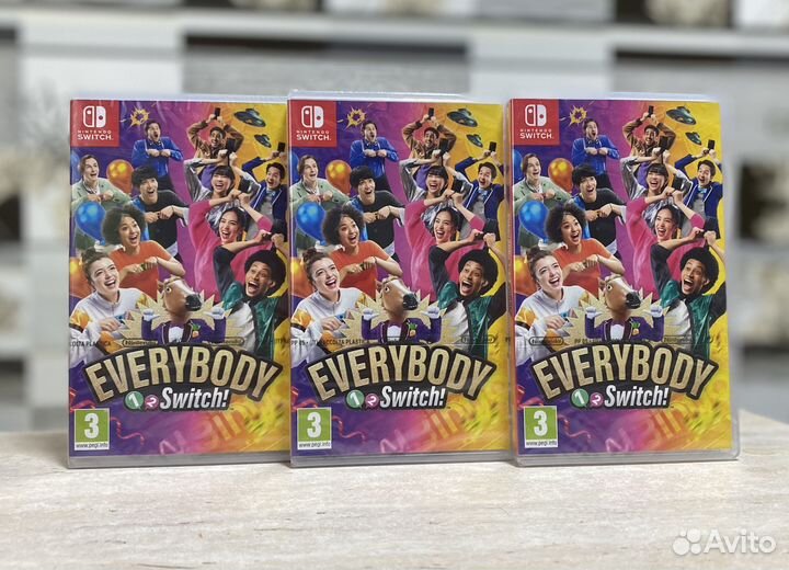 Everybody 1-2 Switch (Новый Картридж) Nsw