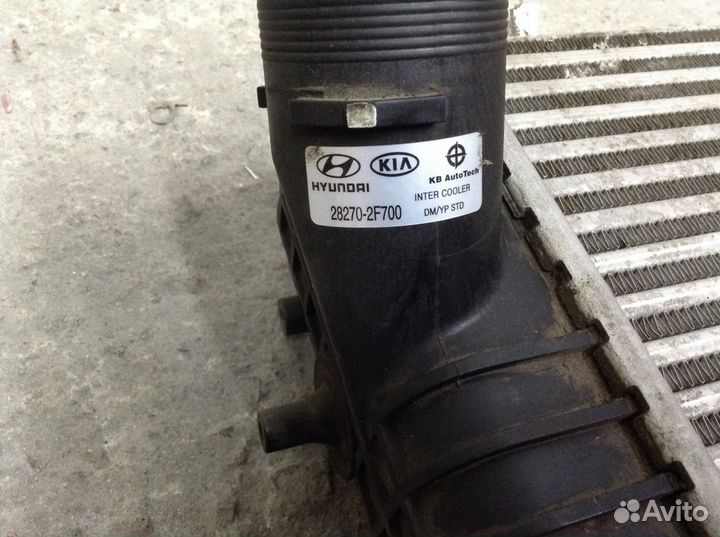 Hyundai Santa Fe с 2012) Интеркулер