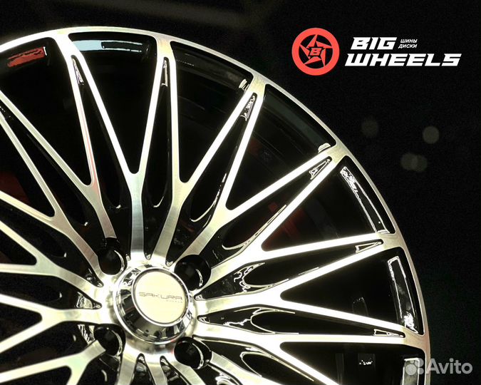 Диски R17 4х100 лот 513 Sakura Wheels