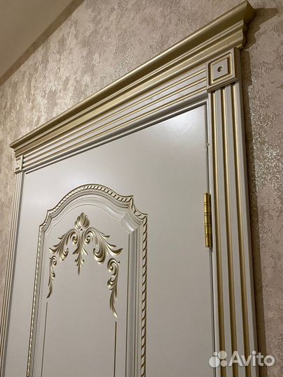 Двери межкомнатные белая эмаль