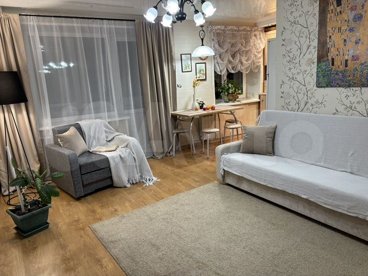 3-к. квартира, 66 м², 4 кровати