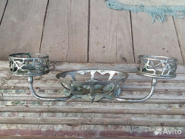 Аксессуар антикварный для ванной комнаты