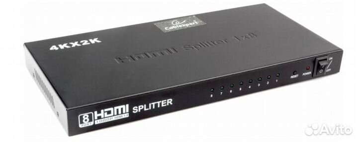 Разветвитель видеосигнала Cablexpert DSP-8PH4-03