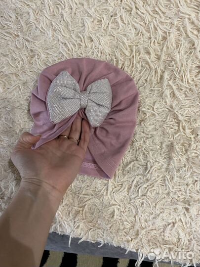 Шапочка для девочки весна