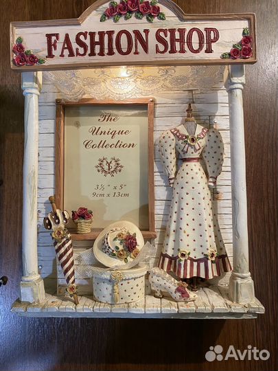 Фоторамка керамика с подсветкой