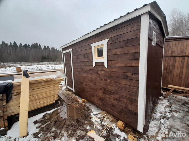 Мобильная баня под ключ