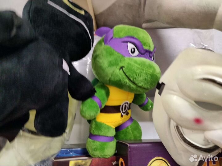 Черепашка нинзя мягкая 25 см