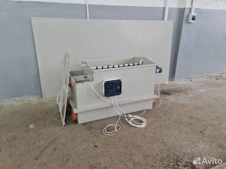 Барабанный фильтр для узв и пруда 100куб