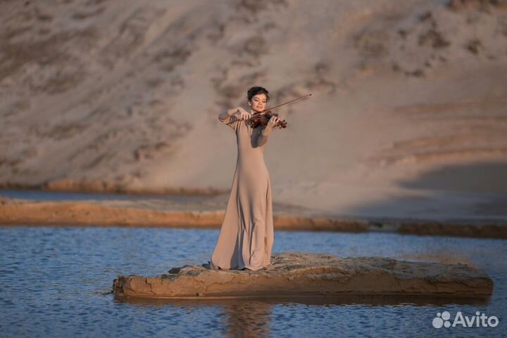 Скрипачка на праздники