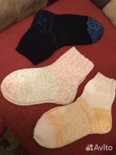 Носки вязаные р38-39