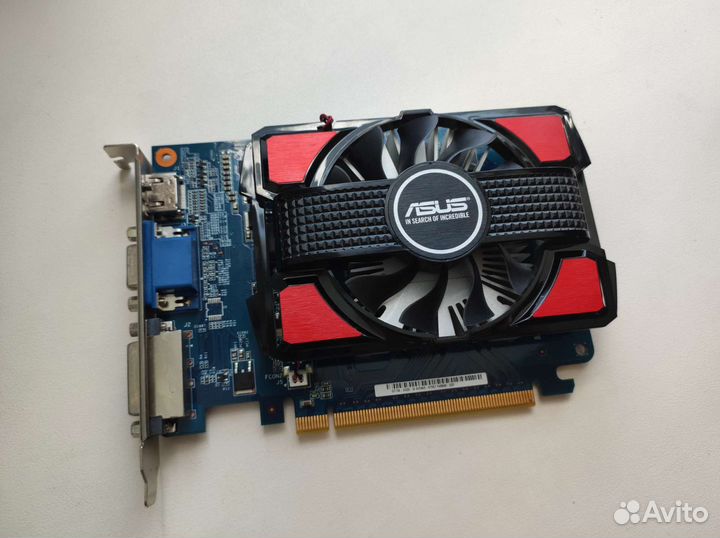 Видеокарта asus GT730-2GD3