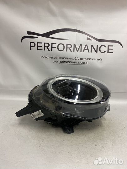Mini cooper F55 LED Black фара правая