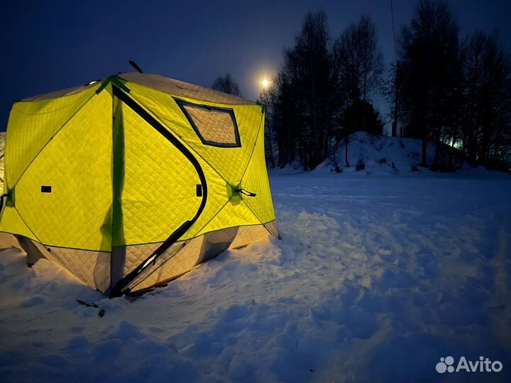 Палатка зимняя MIR 2018 куб 3 слоя выпуск 2023 г