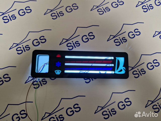 Ручки управления отопителем с подсветкой ваз 2107