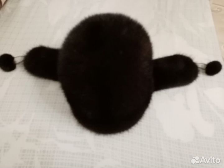 Шапка норковая женская новая
