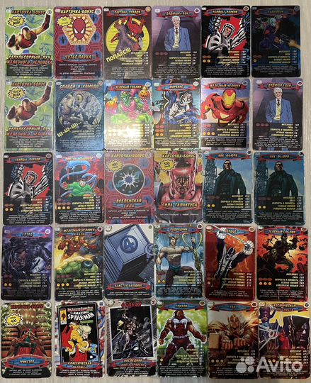 Карточки человек паук