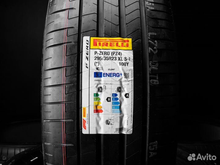 Pirelli P Zero PZ4 295/35 R23 и 255/40 R23 117Y