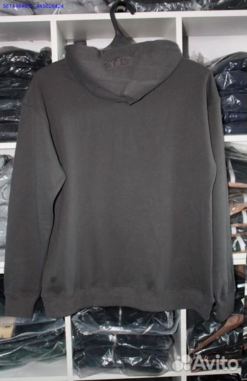 Vetements худи серого цвета (Арт.47749)