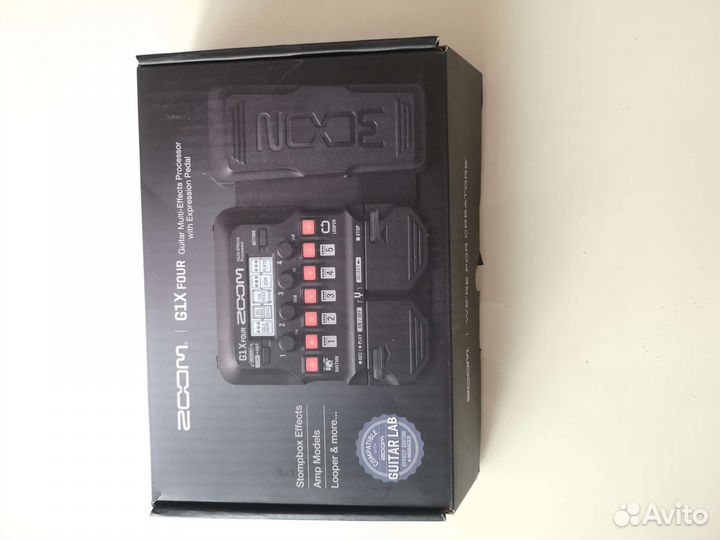 Гитарный процессор zoom g1x