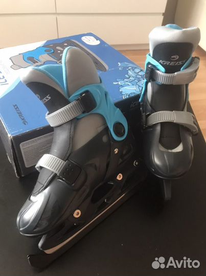 Коньки ледовые раздвижные