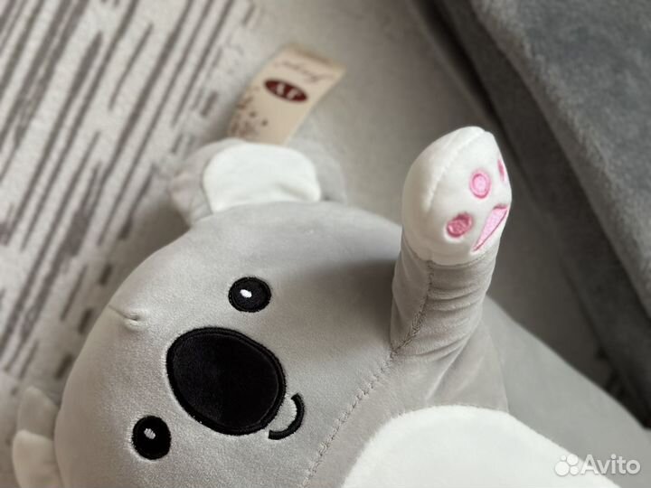 Новая мягкая игрушка подушка с пледом