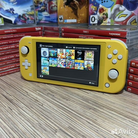 Чипованная HwFly Nintendo Switch + 40Игр