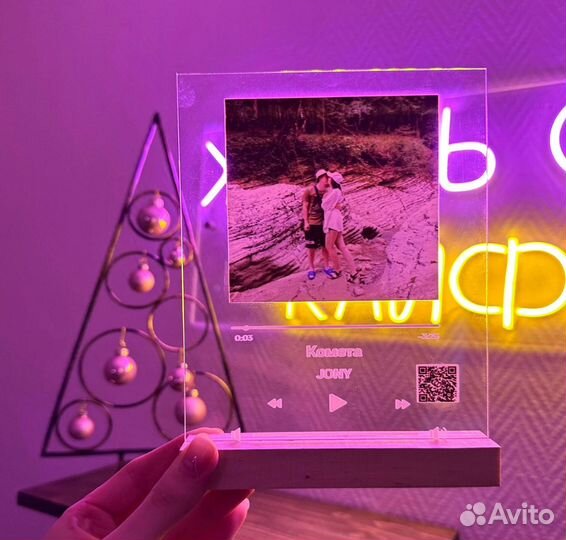 Рамка с живым фото