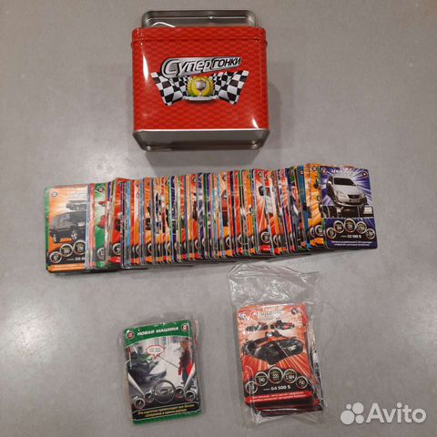 Карточки Супергонки