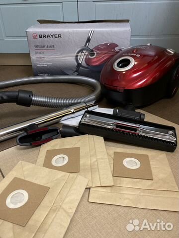 Пылесос с пылесборником Brayer BR4221