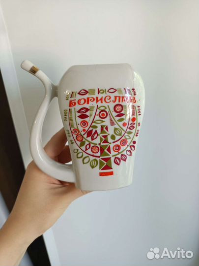 Кружка- поильник для минеральной воды