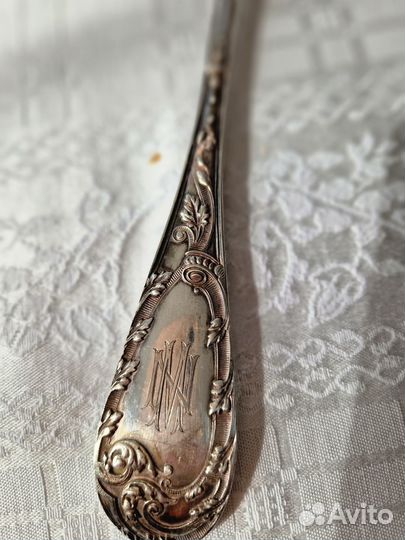 Антиквариатная ложка сервировочная