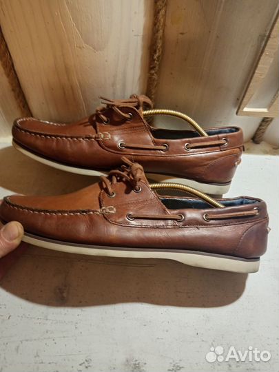 Топсайдеры натуральная кожа 44р