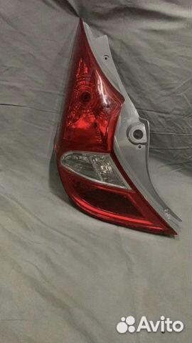 Фонарь левый Hyundai Solaris 1 2011-2017 Хэтчбек