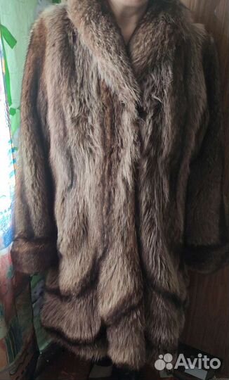 Шуба из песца