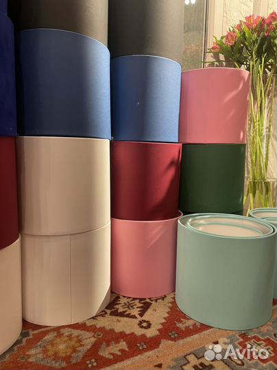 Коробка подарочная круглая