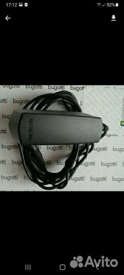 Зарядное устройство для телефона нокио