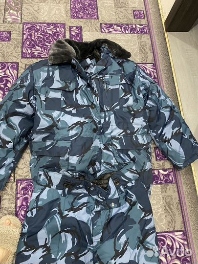 Комуфляжный зимний костюм мужской 62