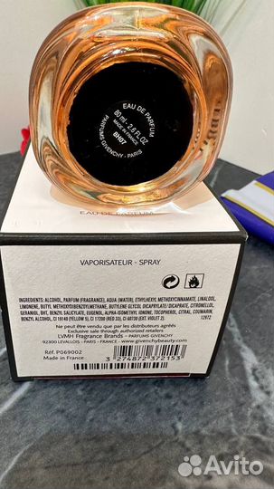 Givenchy L'Interdit Eau de Parfum 80мл открытые